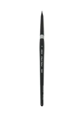 Black Velvet Size 8 Round - Watercolor Brushes S3000S