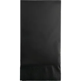 Bulk Black Velvet 3 Ply Guest Towels (192 per Case)