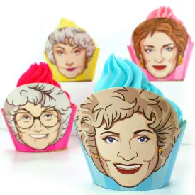 Golden Girls Cupcake Wrappers (Set of 12)