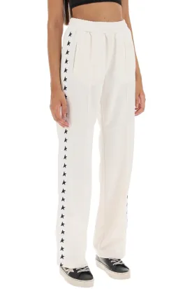 Golden Goose Dorotea Track Pants With Star Bands (Size - L)