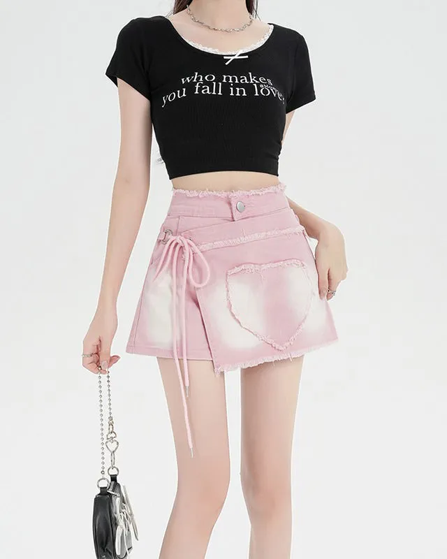 Heart Stealer Wrap Skort