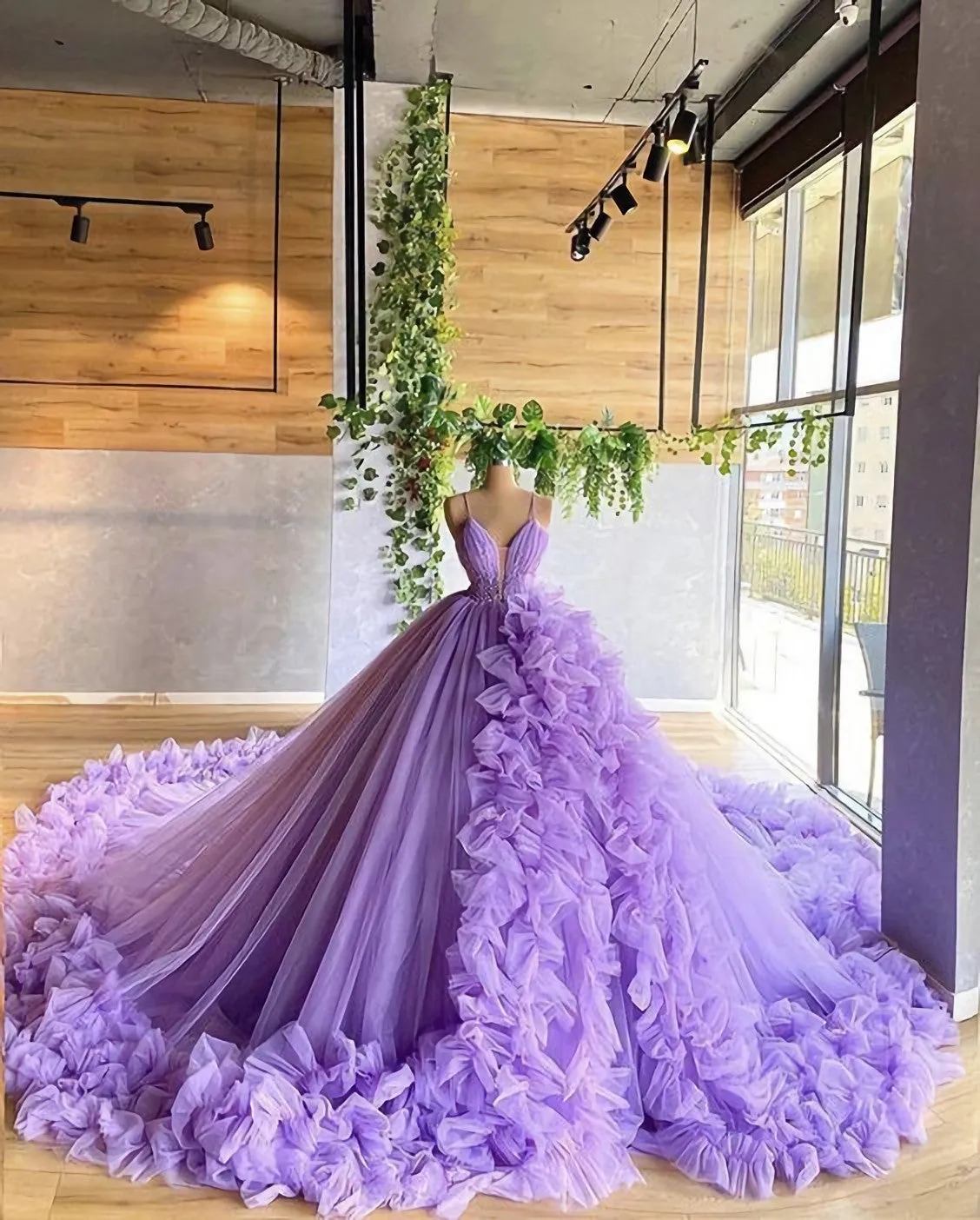 Long Prom Dress Full Length Fanshion Dress Ball Gown Evening Dress