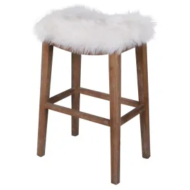 Mesa Bar Stool FAUX FUR