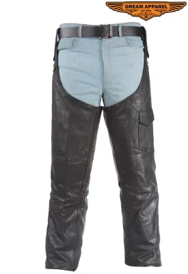 Motorcycle Leather Chaps