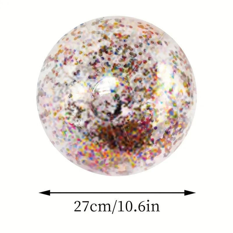 Sparkling Sequined Beach Ball for Endless Beach Party Fun