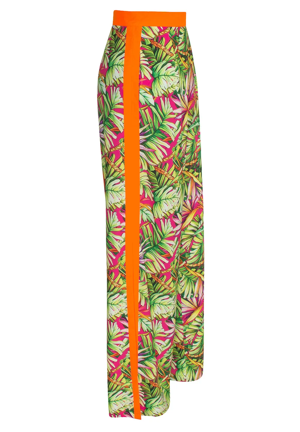 Tropics - Jungle Paradise Pants (Neon Orange)