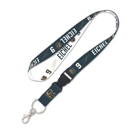 Vegas Golden Knights Jack Eichel 1" Lanyard w/ Detachable Buckle