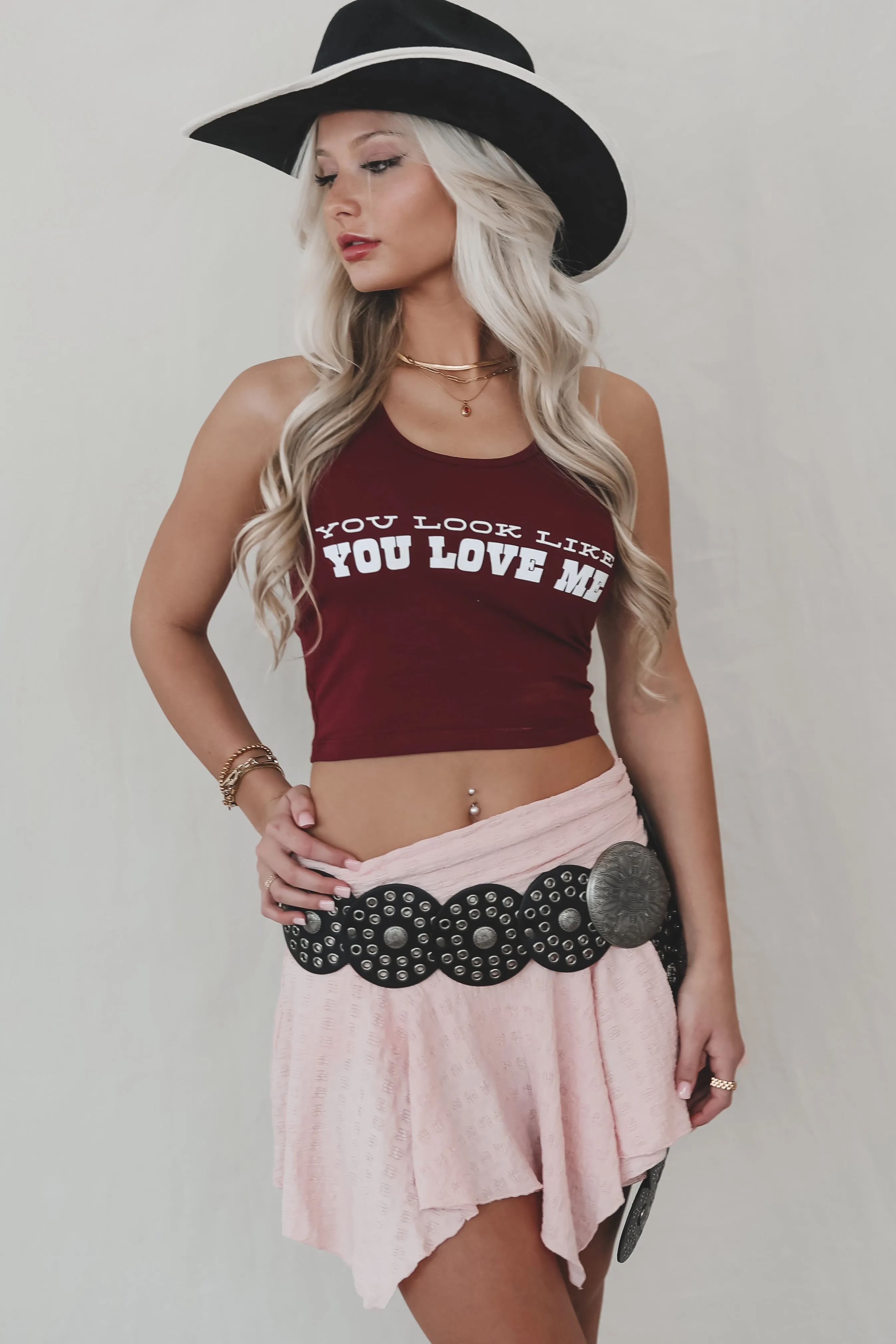 You Look Like You Love Me Graphic Tank